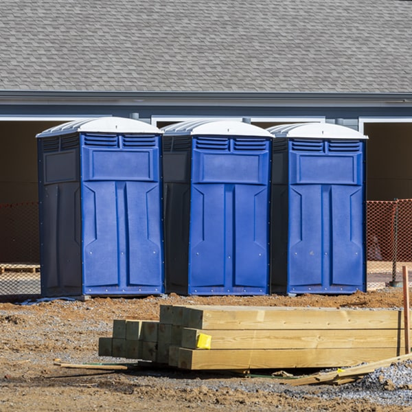 do you offer hand sanitizer dispensers inside the portable restrooms in Beechwood